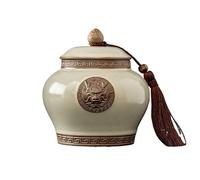 Sugar Container Kitchen Ceramic Tea Caddy for Storing Chinese-Style Afternoon and Gathering Spice Containers