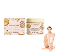 Sugar Cookie Moisturizing Body Lotion, Mild Restore Body Butter with Hyaluronic Acid, Repair Cream Firming Moisturizer To Deeply Hydrate Support Tighten Appearance Of Dry (1pc)