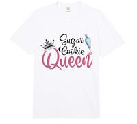 Sugar Cookie Queen Cake Baking Pastry Biscuit Bakery Cake Comfort Colors Adult Heavyweight T-Shirt