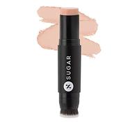 SUGAR Cosmetics Ace Of Face Foundation Stick with In-Built Brush | Lasts 24hrs | Full Coverage Foundation for Women | 12gm - 15 Cappuccino