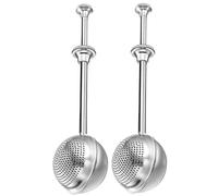 Sugar Duster Baker Sprinkle Rod Dispenser Stainless Steel Duster for Sugar Powder | Tea Strainer with Dust Removal, Flour Dispenser Shaker