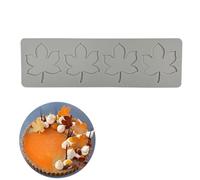 Sugar Edible Leaf Lace Cake Silicone Embossing Mat Fondant Impression Lace Mat Decorating Mold for Baking, Polymer Clay, Sugar Craft Dessert Cupcake Cake Decorating