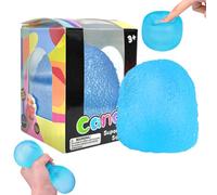 Sugar Fidget Toys Stress Relief Sensory Ball Squishy Fidget Toys Stress Doh Cube & Sensory Balls for Anxiety Relief, Finger Exercise Ball Stress Toys Easter Gifts for Boys Girls Women