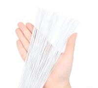 Sugar Flower Stem Wire, 36 cm, Enhance Your Wedding Cake Decorating Skills (White)