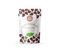 Sugar Free 70% Dark Chocolate Chips by Mrs. Keto | Vegan, No Added Sugar | Diabetic Friendly Low Carb Chocolate | 200g