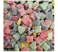 Sugar Free Assorted Flavour Sweets - Mixed Fruit, Mint & Candy Variety - No Added Sugar - Perfect for Diabetics, Keto, Parties (500g, Sugar Free Poker Fruits)