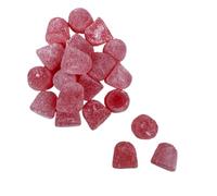 Sugar Free Assorted Flavour Sweets - Mixed Fruit, Mint & Candy Variety - No Added Sugar - Perfect for Diabetics, Keto, Parties (500g, Sugar Free Raspberry Jellies)