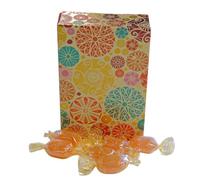 Sugar Free Barley Sugar Hard Boiled Sweets 250g Rectangular Box Blossom Pattern