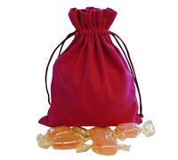 Sugar Free Barley Sugar Hard Boiled Sweets in Red Cotton Bag, 250g