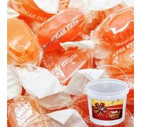 Sugar Free Boiled Sweet & Toffee Variety 1kg Gift Tub - Assorted No Added Sugar Hard Candy Selection - Diabetic Friendly (Sugar Free Barley SugarSugar Free Barley Sugar)
