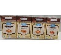 Sugar Free Cappuccino Drops - 4 x 44g Boxes | Sweet Corner Coffee Flavoured Sweets | Vegetarian | Pocket Size - Low Calorie Travel Sweets