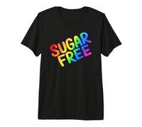 Sugar Free Colorful Text Premium T-Shirt