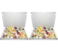 Sugar Free Diabetic Sweets Gift Box | Hard Boiled Sweets Variety Box | Gluten-Free & Vegan | A Gift For Any Occasion & Letterbox Friendly | 400g (Pack of 2)