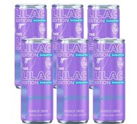 Sugar-Free Energy Drink Lilac Edition Grapefruit & Blossom PMP 250ml - Energizing Beverage with Sweeteners and Refreshing Citrus Flavor - Reb (6 x Cans)