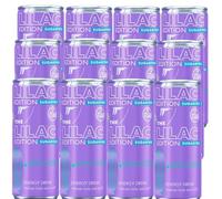 Sugar-Free Energy Drink Lilac Edition Grapefruit & Blossom PMP 250ml - Energizing Beverage with Sweeteners and Refreshing Citrus Flavor - Reb (12 x Cans)
