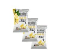 Sugar Free Hamper - Lemon & Cream Sweets - 3 Pack Variety Bundle with E-Ficci Thank You Card - Vegetarian Sweets