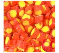 Sugar Free Pineapple Rock Sweets - Traditional Hard Boiled Candy - No Added Sugar - Gluten Free - Retro Sweet Treats (350g)