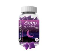 Sugar Free Sleep Gummies x 60 | High Strength Natural Sources Fast Absorbing | Vegan Friendly | Gluten-Free | Chewable Berry Flavour | Gummy up