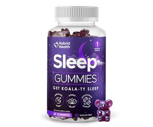 Sugar Free Sleep Gummies x 60 | Maximum Strength | with Ashwagandha, Magnesium, Chamomile Extract | Natural Berry Flavoured | Get Koala-Ty Sleep