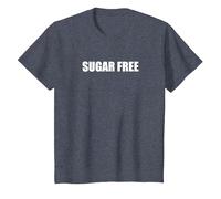 Sugar Free T-Shirt, Kids, Heather Blue, 4 Years