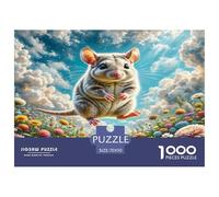 Sugar Glider 1000 Piece Jigsaw Puzzle For Adults Challenging Game Stress Relief Puzzle Exercise The Memory of The Brain for Men, Women, Elders, Seniors 70x50cm/1000pcs