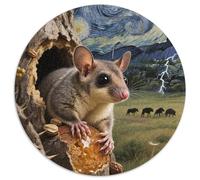 Sugar Glider 1000 Piece Jigsaw Puzzle For Adults Educational Games Stress Relief Puzzle Exercise The Memory of The Brain for Men, Women, Elders, Seniors 1000pcs (67.5x67.5cm)