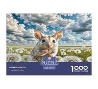 Sugar Glider 1000 Piece Jigsaw Puzzle For Adults Family Challenge Toys Stress Relief Puzzle Exercise The Memory of The Brain for The Whole for Women, Gifts for Men 70x50cm/1000pcs