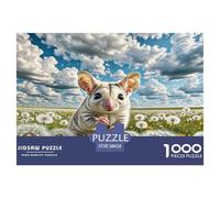 Sugar Glider 1000 Piece Jigsaw Puzzle For Adults Family Challenge Toys Stress Relief Puzzle Exercise The Memory of The Brain for Adults And Kids, Age 12 Years Up 38x26cm/1000pcs