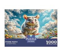 Sugar Glider 1000 Pieces Jigsaw Puzzles For Adults Family Challenge Toys Stress Relieving Entertainment Exercise The Memory of The Brain for Adults And Kids, Age 12 Years Up 38x26cm/1000pcs