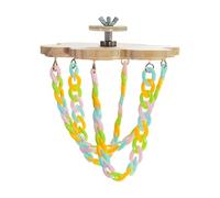 Sugar Glider Accessories Wood 360 Degree Rotation Climbing Tool