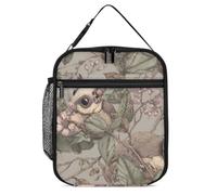 Sugar Glider Animals Pattern Lunch Box for Unisex Reusable Lunch Bag | Lunchbox Insulated Pouch with Handle Zipper