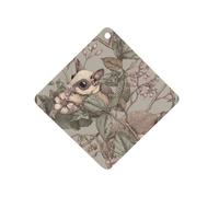 Sugar Glider Animals Pattern Printed Car Air Fresheners Long Lasting Hanging Ocean Scented Cards Tablets for Closet Bathroom