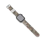 Sugar Glider Animals Pattern Sports Silicone Watch Band Quick Release Waterproof Replacement Strap Compatible with IWatch 38mm/40mm