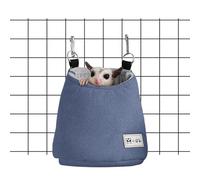 Sugar Glider Bag - Sugar Glider Cotton Nest | Squirrel Bed for Cage, Sugar Glider Bag Hanging Bed, Small Animals, Removable Nest Mat for Hamster, Syrian Hamster Sack Swing Hanging Bed
