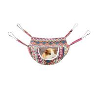 Sugar Glider Cage Hanging Bed - Hanging Sleeping Nest for Ferrets, Guinea Cages Rest Bed | Warm Guinea Hammock, Pet Play Rest, Pet Bed Cage for Chinchilla Parrots