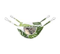 Sugar Glider Cage Hanging Bed - Hanging Sleeping Nest for Ferrets, Guinea Cages Rest Bed | Warm Guinea Hammock, Pet Play Rest, Pet Bed Cage for Chinchilla Parrots