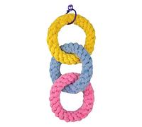 Sugar Glider Hanging Three-Ring Climbing Toys,Hanging Swing Cage Toy for Sugar Glider Ferret Hamster Squirrel Chinchilla Parrots Climbing Exercising