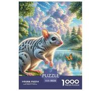 Sugar Glider Jigsaw Puzzle Adult And Children 1000 Jigsaws Educational Games Home Decoration Fun Activity for Home Birthday Jumbo for Boys And Girls 38x26cm/1000pcs