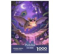 Sugar Glider Jigsaw Puzzle Animales Salvajes Adult And Children 1000 Jigsaws Educational Games Gifts Fun Activity for Home Birthday Jumbo for Boys And Girls 38x26cm/1000pcs