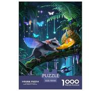 Sugar Glider Jigsaw Puzzles for Adult Educational Game The Impossible Challenge 1000 Piece Difficult Hard Jigsaw Puzzles for Man And Woman with Letters on Back 70x50cm/1000pcs