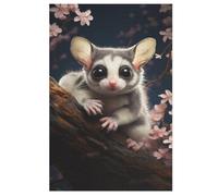 Sugar Glider Jigsaw Puzzles, Wooden Puzzle Gift for Adult Toys for Adults Educational 1000 for Kid Teen Age 12 Toy 78×53cm