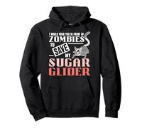 Sugar Glider Lover Cute Exotic Pet Owner Pullover Hoodie