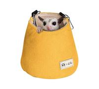 Sugar Glider Pouch - Small Animal Carrier Bag |guinea Pig Bonding Pouch, Sleeping Pouhes For Sugar Gliders, Small Animals Removable Nest Mat For Hamster, Syrian Hamster Sack Swing Bed