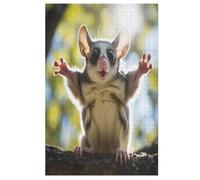 Sugar Glider Puzzles 1000 Pieces Wooden Jigsaw Puzzle for Adults Brain Exercise Challenge Game Gift for Kids Children Jigsaws （78×53cm）