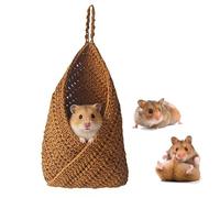 Sugar Glider Resting Nest, Ferret Hammock Bed, Hangable Parakeet Accessory with Easy Use, Pet Comfort Tool, Soft Hammock, Animal Bed Tools for Apartment Cage Living Room Bedroom