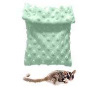 Sugar Glider Sleeping Bag Warm Nest Bed Hideaway Cave Pet Cage Accessories