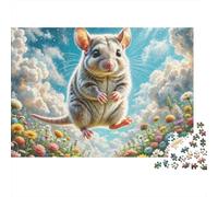 Sugar GliderJigsaw Puzzle Animal Pet Kids Beginners Cognitive Challenge Stress Relief Toy Gift 1000 Pieces 70x50cm/1000pcs