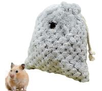 Sugar Gliders Sleeping Bag, Cotton Nest Travel Handbag for Hamster - Portable Carry Bag with Drawstring and Vent for Small Animals Squirrels
