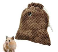 Sugar Gliders Sleeping Pouch - Warm Cotton Sugar Glider Nest,Carrier Bag with Drawstring and Breathable Vent for Sugar Glider