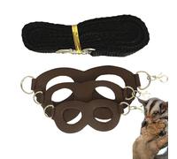 Sugar Gliders Training Set | Leading Chain Rope Hamster Sugar Gliders Strap,Sugar Gliders Comfort Harness Adju-stable Walking Small Animal Leading Chain For Garden Travel Courtyard